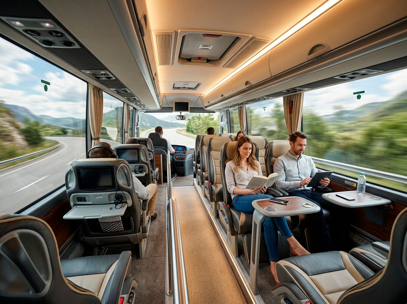 Coach Bus Interior