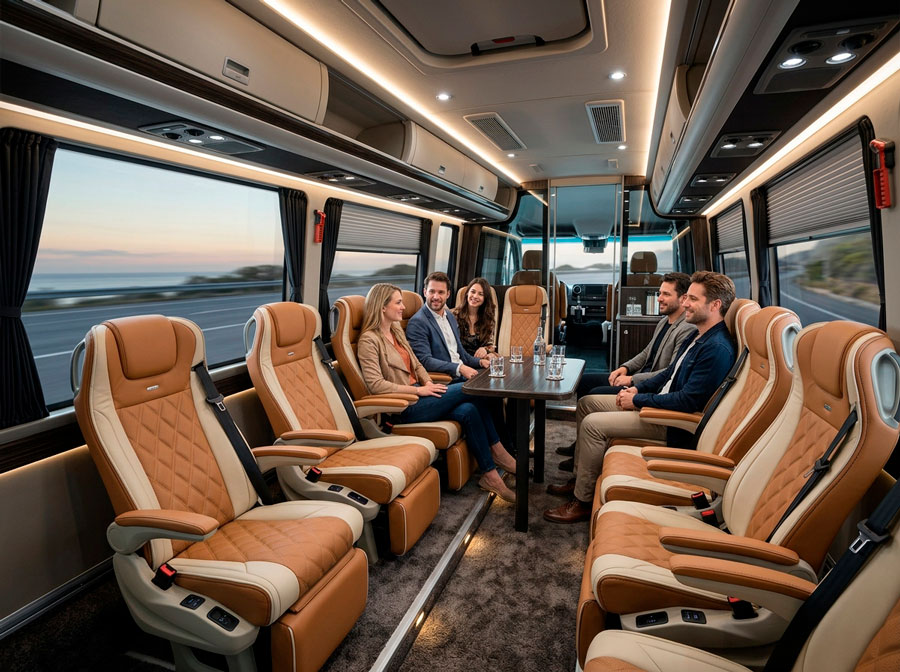 Mini Bus Interior