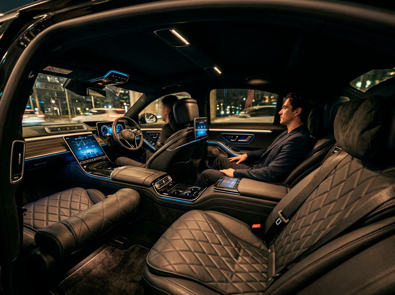 Luxury Sedan Interior