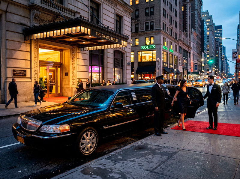 Stretch Limo Exterior