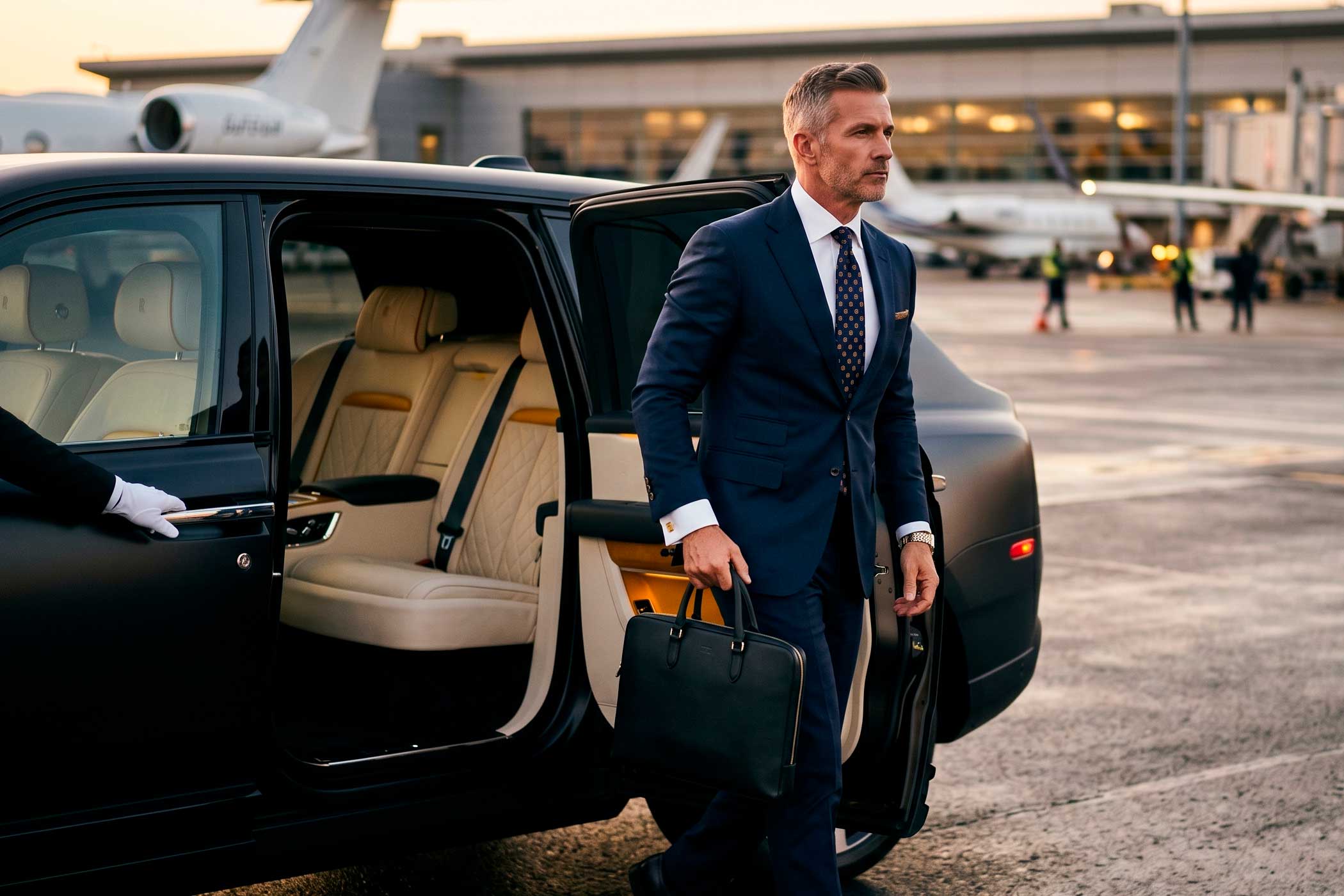 Luxury SUV ready for Airport Transfer
